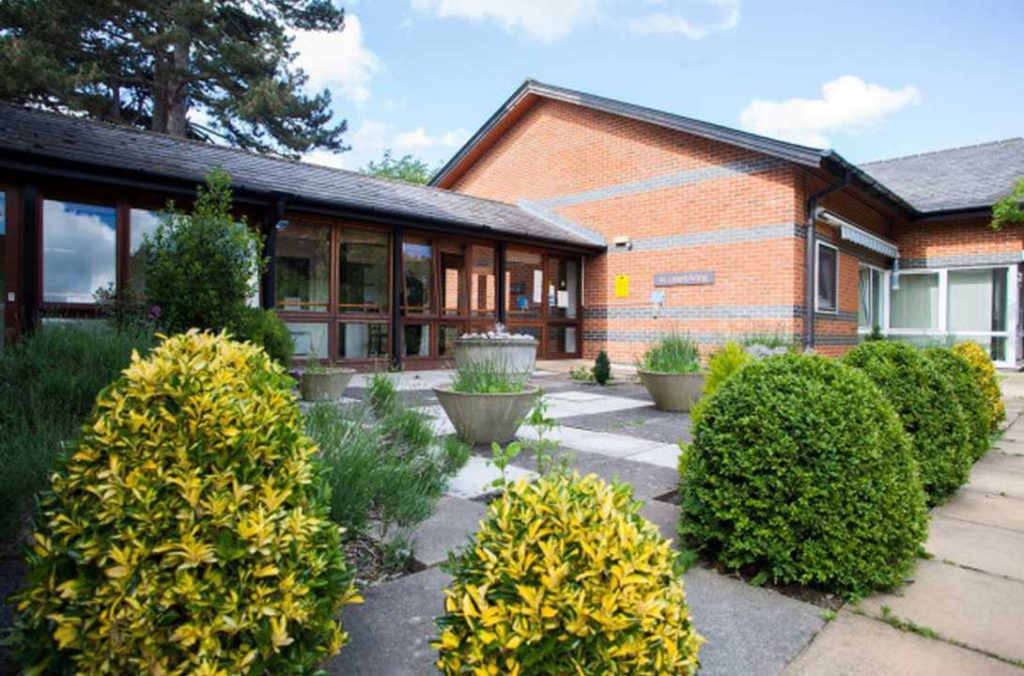 St Katharine's Exterior, a care home in Wantage.
