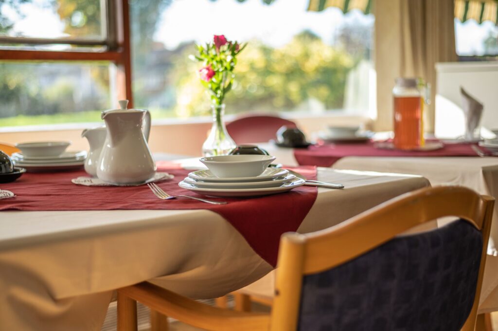 Care home sitting area