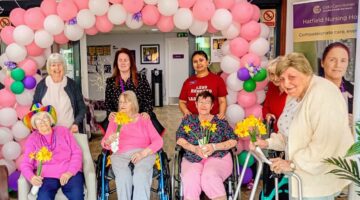 Joyful Mother's Day Celebration at Hatfield Nursing Home Residents at Hatfield Nursing Home celebrating Mother's Day together.