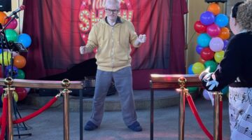 Talent Show Performance at St Katharines House Care Home