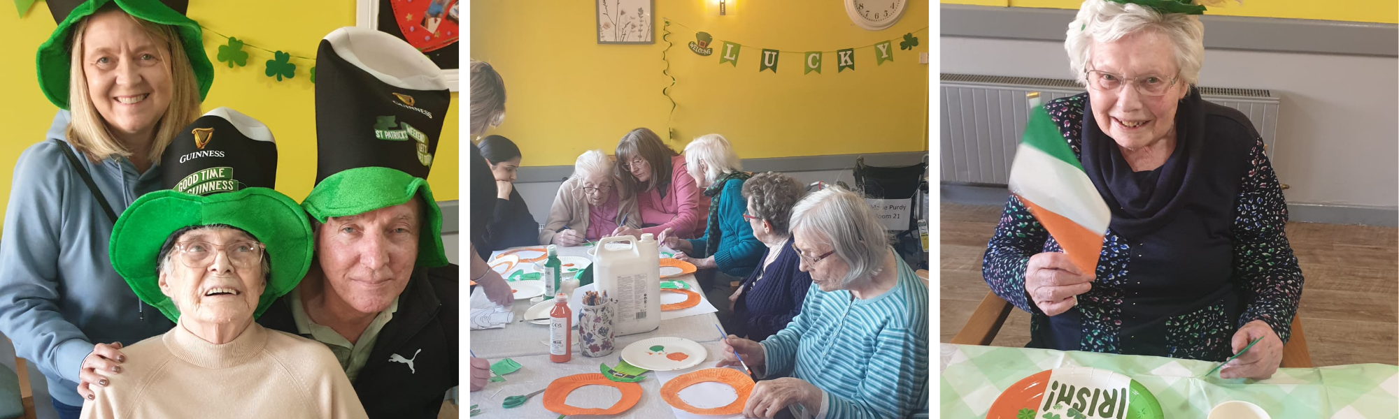 St Patrick’s Day Celebrations at Manor House Care Home - Gold Care Homes