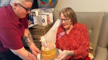 Audrey's 100th Birthday Celebration at The Headington Care Home