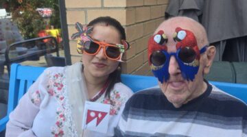 Hatfield nursing home residents enjoy May heatwave drinks