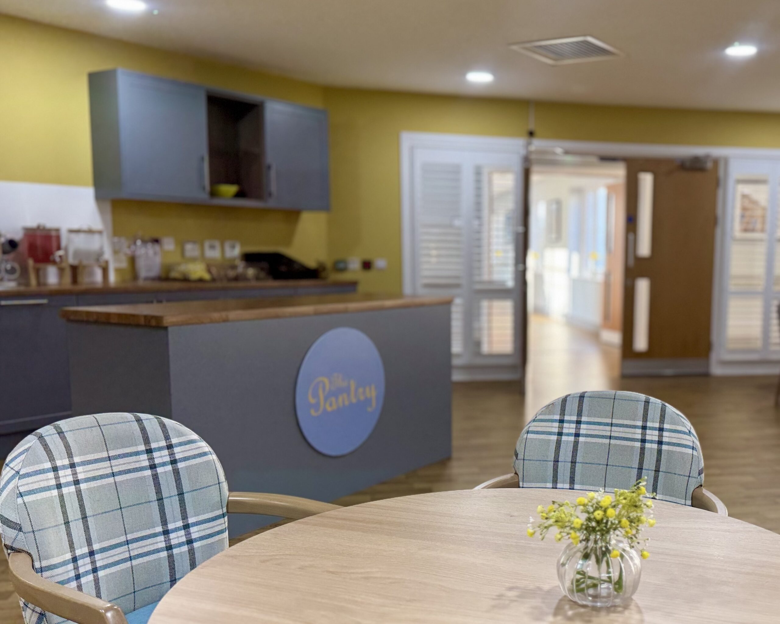 Lynwood Care Centre Dining Area with Cosy Ambience Welcoming dining space at Lynwood Care Centre featuring a modern decor.