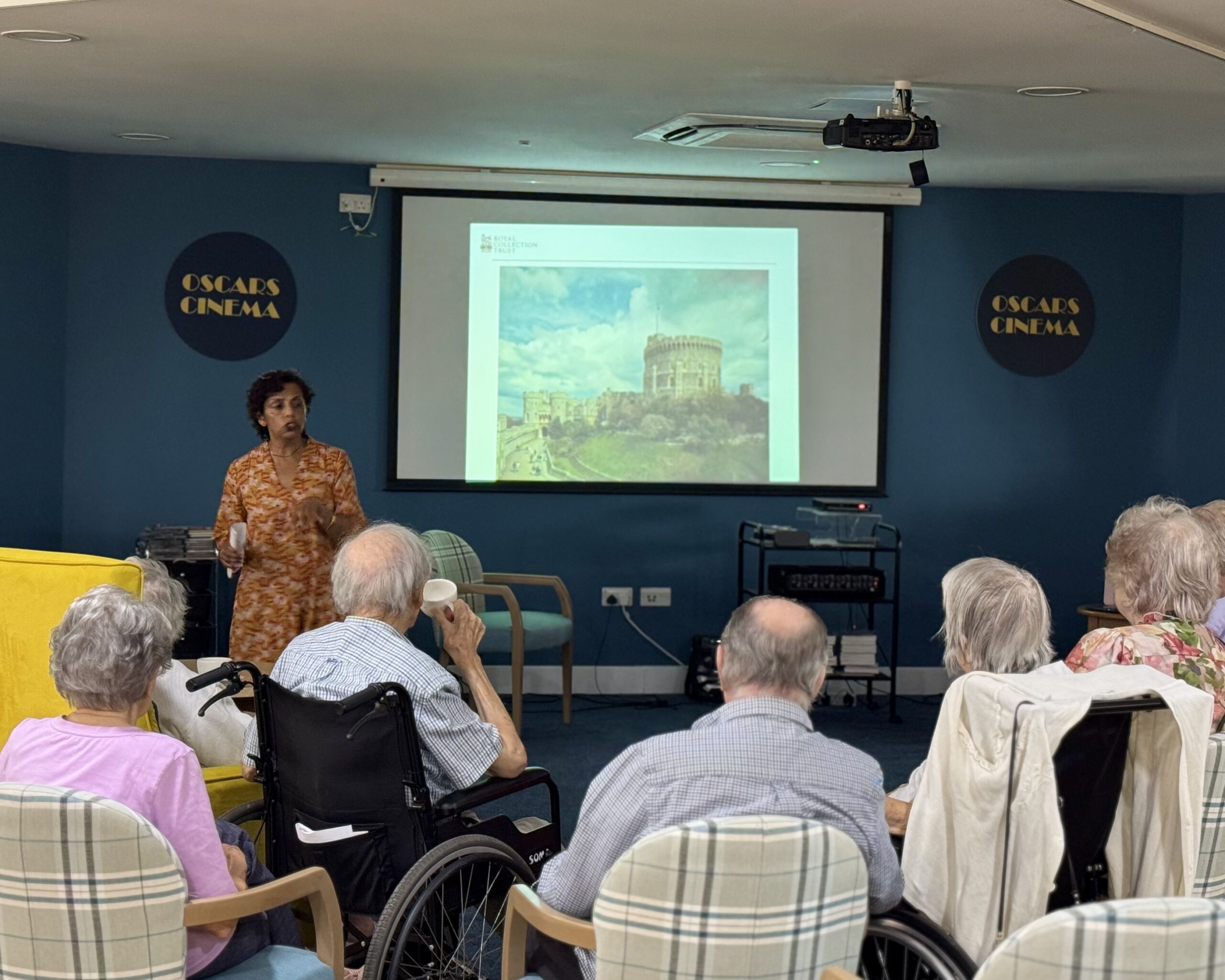 Royal Windsor Castle talk at Lynwood Care Centre presentation
