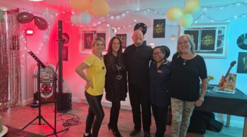 Musical tribute team at Hatfield Nursing Home for Jeanne